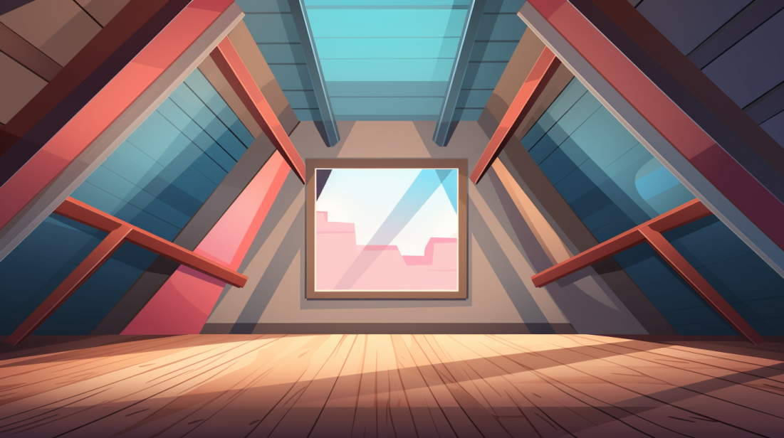 image of an attic